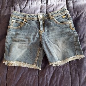Justice Jean Cutoff Shorts.